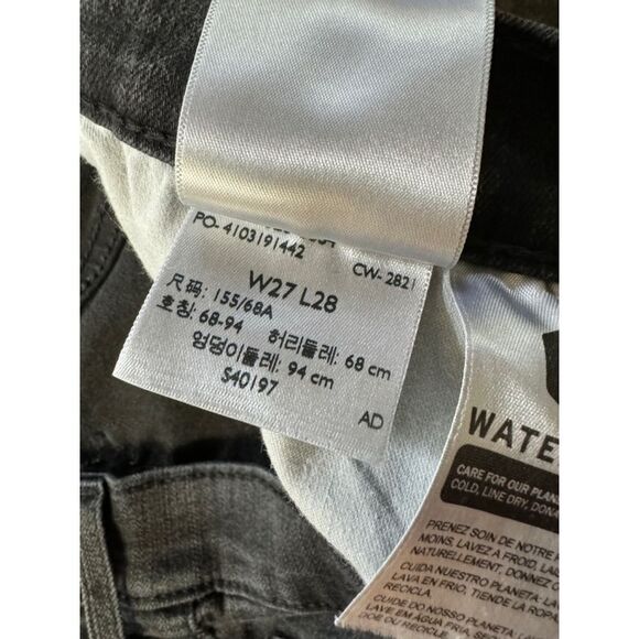 Levi's Jeans Women's Black Size 27 - Picture 3 of 7